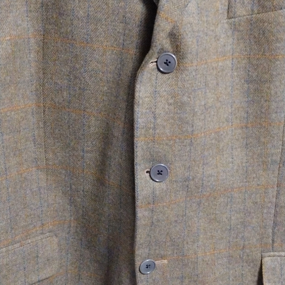 Joseph Abboud Black Label Men's Blazer Cashmere Wool Blend Jacket 44R Sport Coat - Picture 4 of 9
